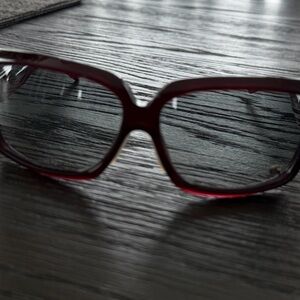 Authentic Burberry Women's Burgundy Frame Sunglasses